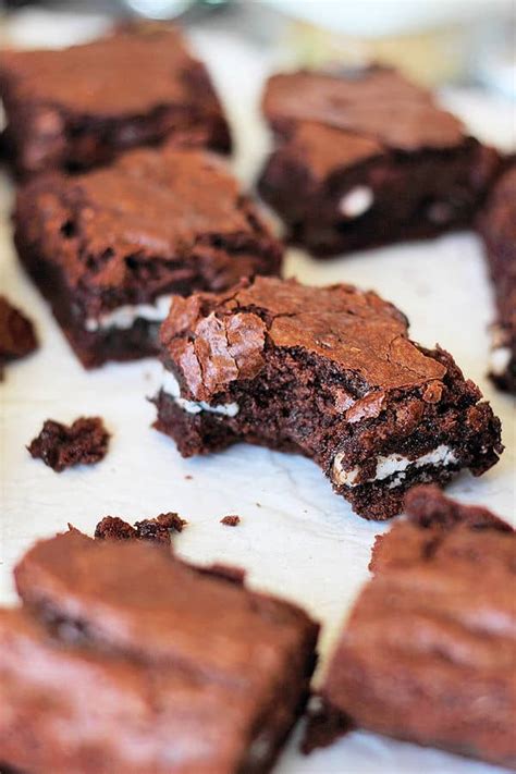 Peppermint Patty Brownies - Countryside Cravings