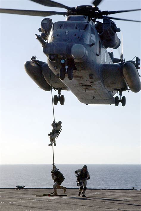 SEALs - MH-53 Fast Rope - Photo