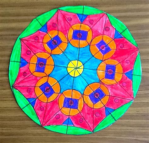 Mrs. Paul's Art Room: Mandala Radial Design