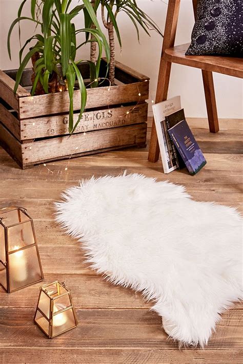 Faux Fur Animal Rug | Urban Outfitters UK