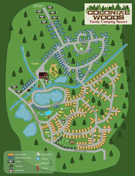 Maps & Rules - RV Sites | Safe and Family Friendly | Pennsylvania Camping