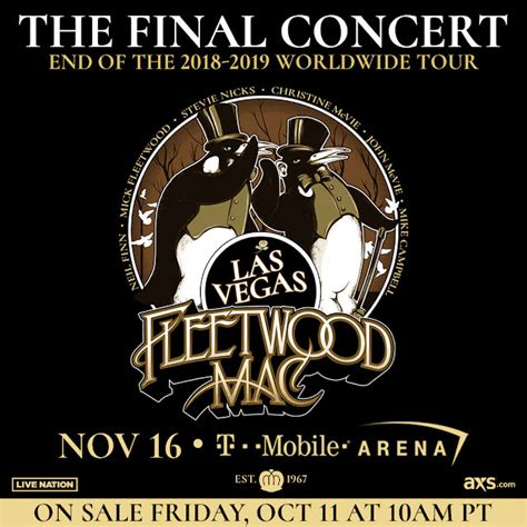 Fleetwood Mac News: Fleetwood Mac Announce Final Show Of World Tour ...