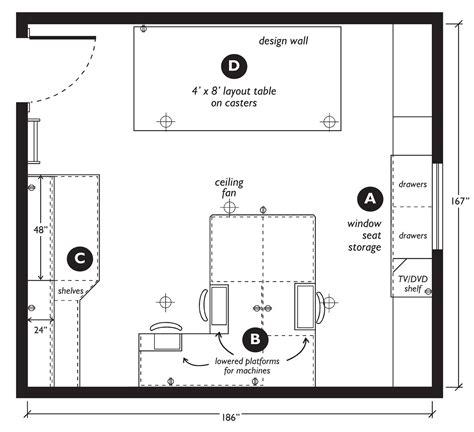 Craft Room Design Plans - Shingle Home Plan with Craft Room - 23410JD ... : This craft room ...