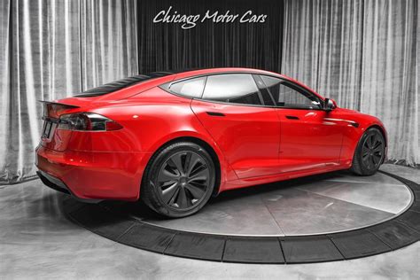 2021 Tesla Model S Plaid Sedan Red Multi-coat! Only 144 Miles! Autopi ...