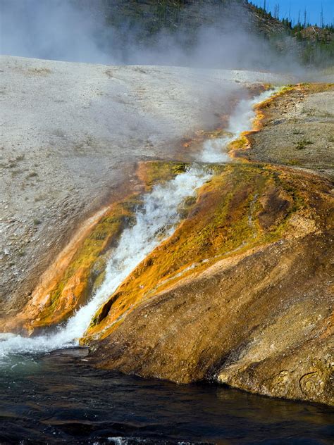 Yellowstone Into The Firehole River Photograph by Phil Stone