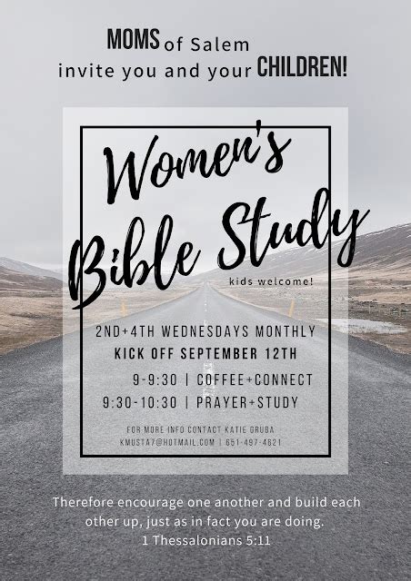 Salem Women's Bible Study Invitation