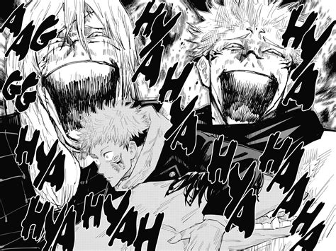 Anime vs Manga: Mahito and Sukuna's laugh : r/JuJutsuKaisen