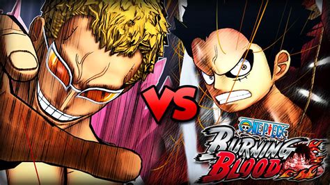 Luffy Gear 4 Vs Doflamingo [One Piece Burning Blood] - YouTube