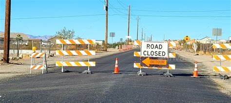 Road Signs! Road Closed! Detour! Stock Photo by AZ-BLT | PhotoDune