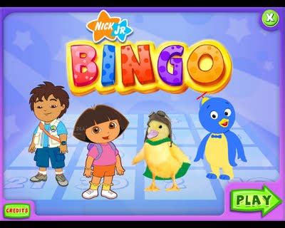 Nick Jr. Bingo | nickelodeon games | PROGRAMS