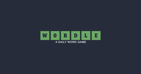 Wordle- A Daily Word Game - Wordle - Sticker | TeePublic