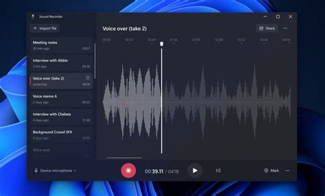 Introducing the all-new Sound Recorder app : r/Windows11