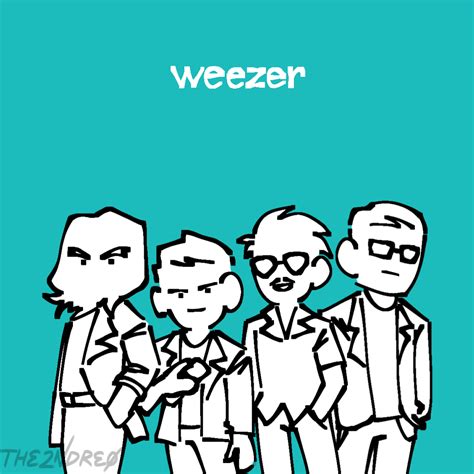 weezer album covers redraw (3/3) : r/weezer