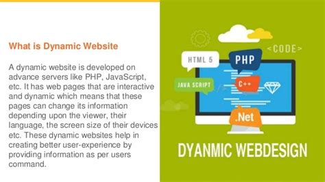 What is Dynamic Website and its Benefits