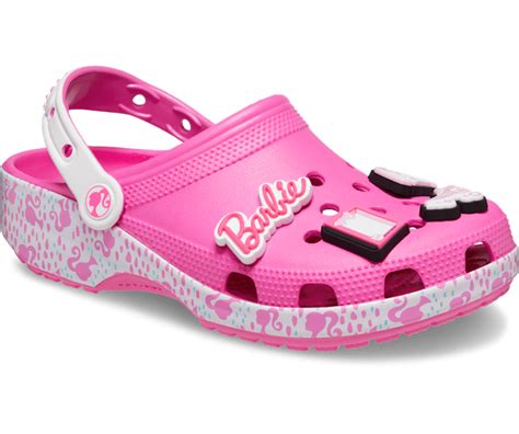 barbie crocs slides w barbie jibbitz-size 8 www.muniatalaya.gob.pe