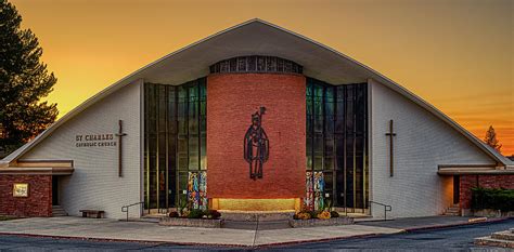 St. Charles Catholic Church Photograph by David Sams - Fine Art America