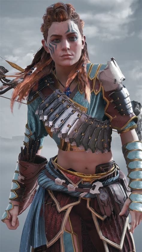 Aloy Portrait Horizon Zero Dawn 4K Ultra HD Mobile Phone Wallpaper