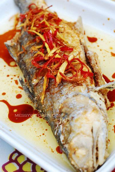 Fried Threadfin Fish (Ma Yau) With Soy Sauce | Fish recipes, Recipes, Fries