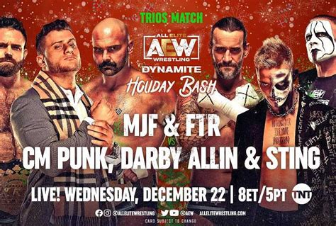 AEW Dynamite Holiday Bash Live Results: Dynamite Updates & Highlights ...