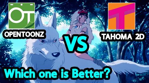 Opentoonz vs Tahoma2D | Which one is Better ? (The Ultimate Comparison) - YouTube