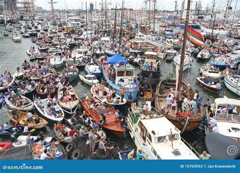 Sail Amsterdam editorial stock photo. Image of ship, water - 15703953