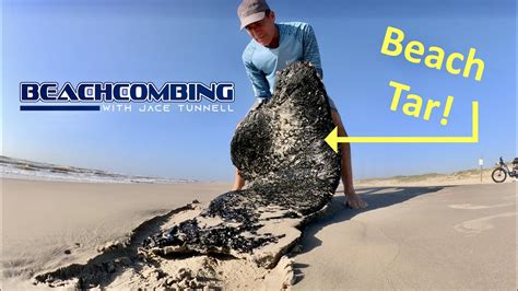 Beachcombing - Beach Tar - YouTube