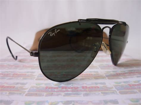 Ray Ban Outdoorsman Black Chrome G15 Spring[SOLD] ~ Joe Ray Ban