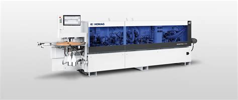 HOMAG – Automatic one-sided machine for edging of plate material – EDGETEQ S-300 Series (Optimat ...