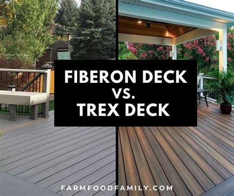 Fiberon Vs Trex Decking: Similarities and Differences (Photos)