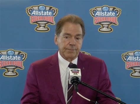 WATCH: Nick Saban Press Conference Ahead Of Sugar Bowl | Tuscaloosa, AL ...