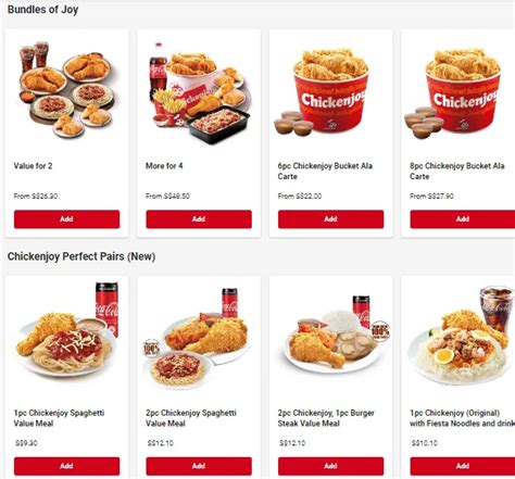 Jollibee Menu & Price List Singapore Updated 2023