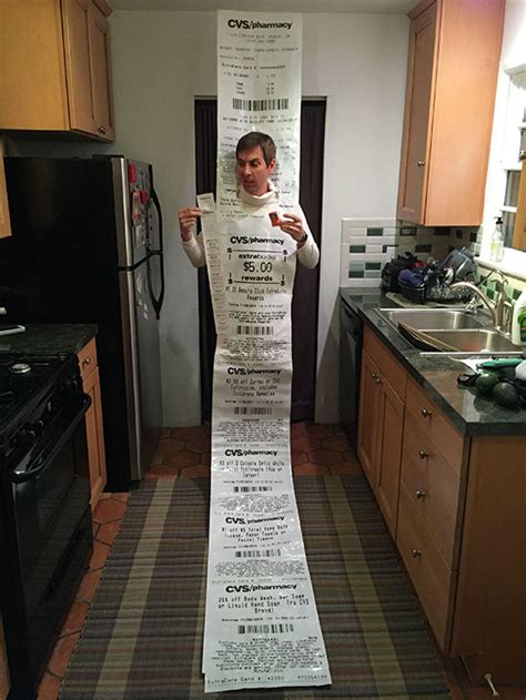 Man pokes fun at ridiculously long CVS receipts with awesome Halloween costume - ABC7 San Francisco