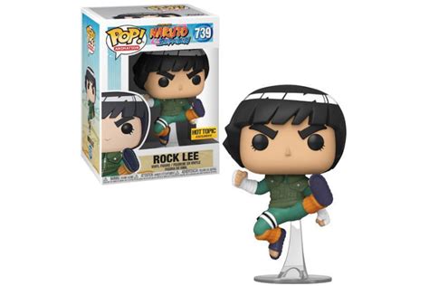 Funko Pop! Animation Naruto Shippuden Rock Lee Hot Topic Exclusive ...