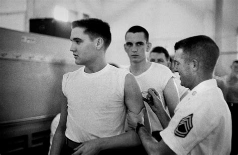 Elvis Presley Army Haircut