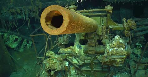 Coral-covered wreck of the USS Lexington discovered 76 years after it ...