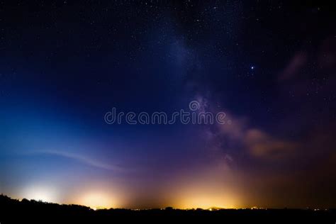 Milky Way the Night Sky stock photo. Image of astronomy - 261127156