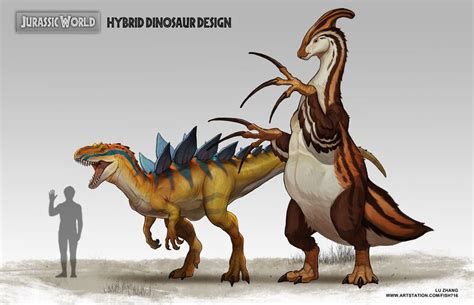 ArtStation - Hybrid Dinosaur Design, LU ZHANG | Hybrid art, Dinosaur ...