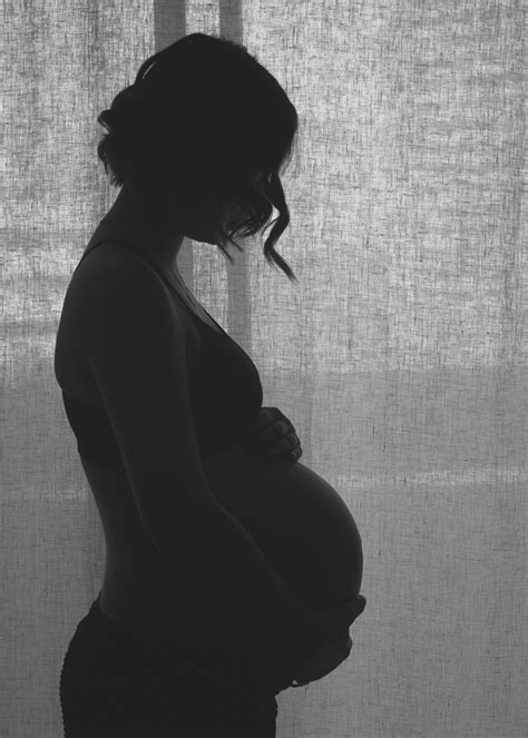 Pregnant Silhouette Photography - Bansos Png