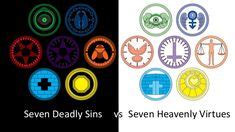 49 Seven Deadly Sins/Heavenly Virtues ideas | character design, seven deadly sins, character art