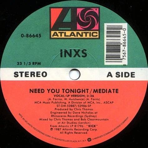 Inxs - Need You Tonight - exkneel