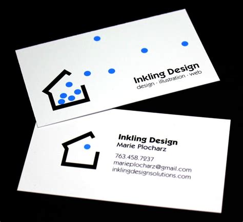 It's About Art and Design: Business Card and Logo For Inkling Design