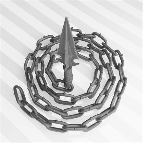 Scorpion Chain Kunai V2 - 3D model by NikkoIndustries on Thangs