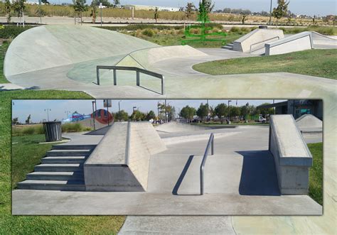 City of Lathrop Skatepark | Generations Skatepark - The Lost Longboarder