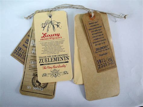 Kraft Paper Label - China Hang Tag and Garment Accessories