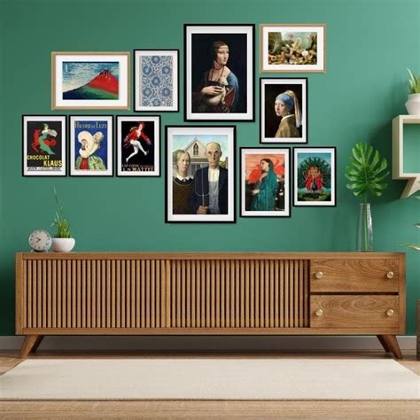 Eclectic Gallery Wall Art Set of 11 Vintage Wall Art Prints - Etsy in ...