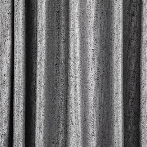 Metallic Fantasy Sparkling Shimmering Silver Gray Curtain Drapes