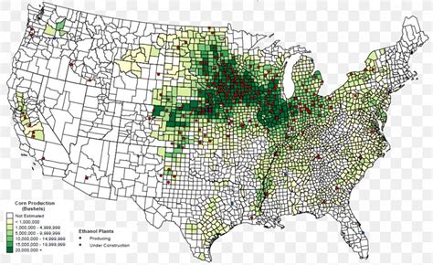 Corn Belt Corn Production In The United States United States Department ...