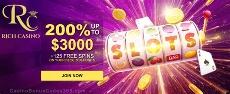 Rich Casino | Casino Bonus Codes 365