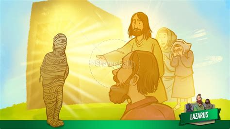 John 11 Lazarus Kids Bible Stories | Clover Media