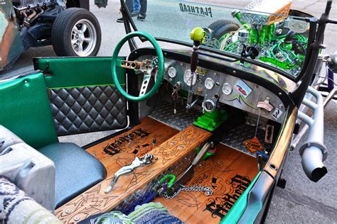 Rat rod interior - a photo on Flickriver